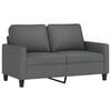 vidaXL Sofa Set Dark Grey 100% polyester Sofa Set Rectangular Modern