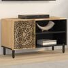 vidaXL TV Cabinet Brown Solid mango wood, iron TV Stand Rectangular