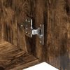vidaXL Sideboard Smoked Oak Engineered wood 34.6 x 11.8 x 27.6 in