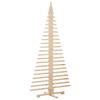 vidaXL Wooden Christmas Tree for Decoration 70.9" Solid Wood Pine