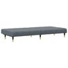 vidaXL Sofa Set Dark Grey Velvet, Wood, Plywood, Metal, Foam Large