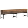 vidaXL Bench 63" Solid Reclaimed Wood