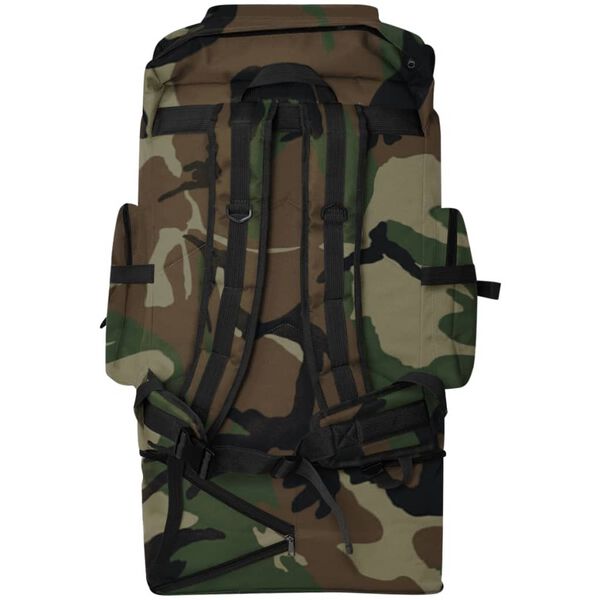 vidaXL Army-Style Backpack XXL 26.4 gal Camouflage