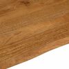 vidaXL Table Top Oak Solid mango wood Medium Table Top Square Rustic