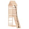 vidaXL Playhouse Natural Pine Solid Pine Wood Large Durable