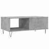 vidaXL Coffee Table Concrete Gray Engineered wood Medium Coffee Table