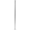 vidaXL Fence Posts 3 pcs Aluminum 72.8"