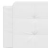 vidaXL Headboard Cushion White