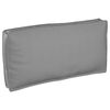 vidaXL Cushion Grey 47.24 x 23.62 x 4.72 in Oxford Fabric