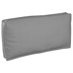vidaXL Cushion Grey 47.24 x 23.62 x 4.72 in Oxford Fabric