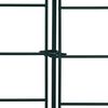 vidaXL Lower Arch Patio Fence Set 30.5x25.2" Green