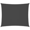 vidaXL Sunshade Sail Oxford Fabric Rectangular 19.7x23.0' Anthracite