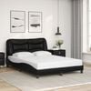 vidaXL Bed Frame Black