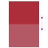 vidaXL Roller Blind Red 100% polyester 63 in x 82.7 in Height-Adjustable