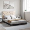 vidaXL Bed Frame Grey Solid Pine Wood Double Durable Bed Frame