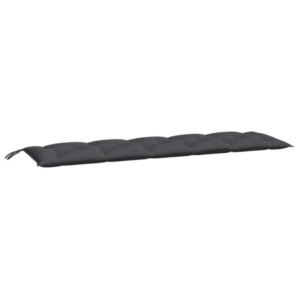 vidaXL Garden Bench Cushion Anthracite Oxford fabric (100% polyester)