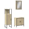vidaXL Bathroom Furniture Set Sonoma oak