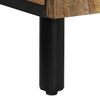 vidaXL Bathroom Sink Cabinet Natural wood brown Solid mango wood