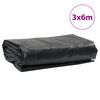 vidaXL Tarpaulin Anthracite 9.8x19.7' 7.11 oz/ft&sup2;