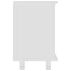 vidaXL Bathroom Cabinet White Engineered wood 23.6 x 12.6 x 21.1 in