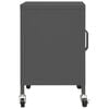 vidaXL Storage Cabinet Anthracite Steel 23.6 x 13.8 x 22.0 in