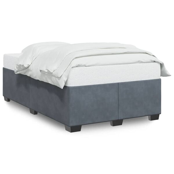 vidaXL Bed Frame Dark Grey