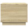 vidaXL Coffee Table Sonoma Oak Engineered Wood Small Coffee Table