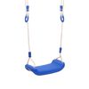 vidaXL Swing Seat Blue Polyethylene, Metal Standard Adjustable Armrests