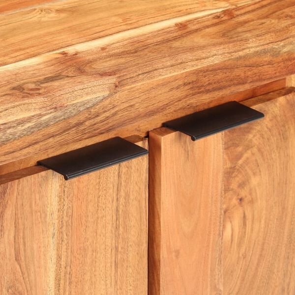 vidaXL Sideboard Natural Acacia Solid acacia wood Large Sideboard
