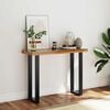 vidaXL Console Table Teak 39.4"x13.8"x29.5"