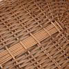 vidaXL Firewood Basket with Carrying Handles 30.7"x21.3"x13.4" Natural Willow