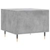 vidaXL Coffee Table Set of 2 Concrete grey Engineered wood, Iron Medium