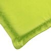 vidaXL Sun Lounger Cushion Bright Green Oxford fabric (100% polyester)