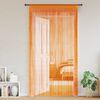 vidaXL String Curtains 2 pcs Orange 55.1x98.4"