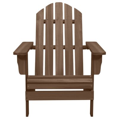 vidaXL Patio Chair Wood Brown