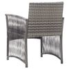 vidaXL Garden Chair Anthracite and Dark Grey