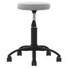 vidaXL Dining Chair Light Gray Velvet (100% polyester), powder-coated steel