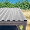 vidaXL Roof Panels 12 pcs Galvanized Steel Silver 31.5"x14.2"