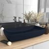 vidaXL Luxury Basin Rectangular Matt Dark Blue 28.0x15.0" Ceramic