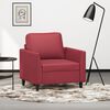 vidaXL Sofa Chair Wine Red