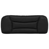 vidaXL Headboard Cushion Black