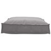 vidaXL Cushion Grey 27.56 x 27.56 x 4.72 in Oxford Fabric
