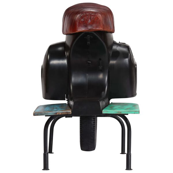 vidaXL Bar Chair Black, Brown