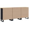 vidaXL Sideboards 3 pcs Rough Mango Wood