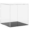 vidaXL Display Box Transparent 11.8x11.8x11.8" Acrylic