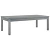 vidaXL Garden Lounge Set Grey Solid Acacia Wood Medium Hardwood