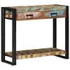 vidaXL Console Table Multicolour 90 x 33 x 75 cm solid reclaimed wood