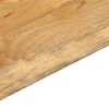 vidaXL Table Top Natural wood Solid mango wood 55.1 x 7.9 x 1.0 in