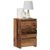 vidaXL Bedside Cabinet Old wood Engineered wood Small Bedside Cabinet