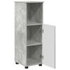 vidaXL Bathroom Cabinet Concrete Grey 11.81 x 13.78 x 37.40 in